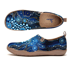 Aboriginal Dot Art Slip-On