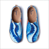 Indigo Waves Slip-On
