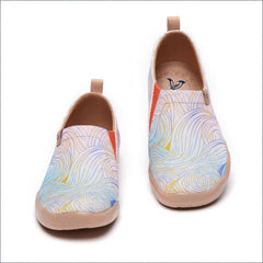 Van Gogh Wheatfield with Cypresses V3 Slip-On