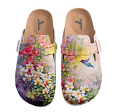 Watercolor Flowers And Birds