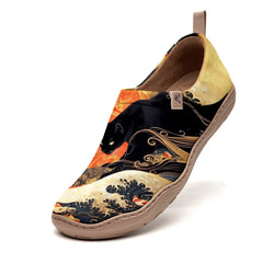 Wave Cat Slip-On