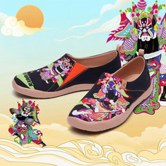Beijing Opera Slip-On