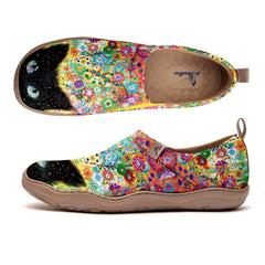 Black Cat Dots Slip-On