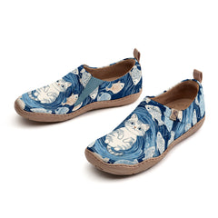 Blue KittyFish Slip-On