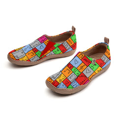 Face Grid Slip-On
