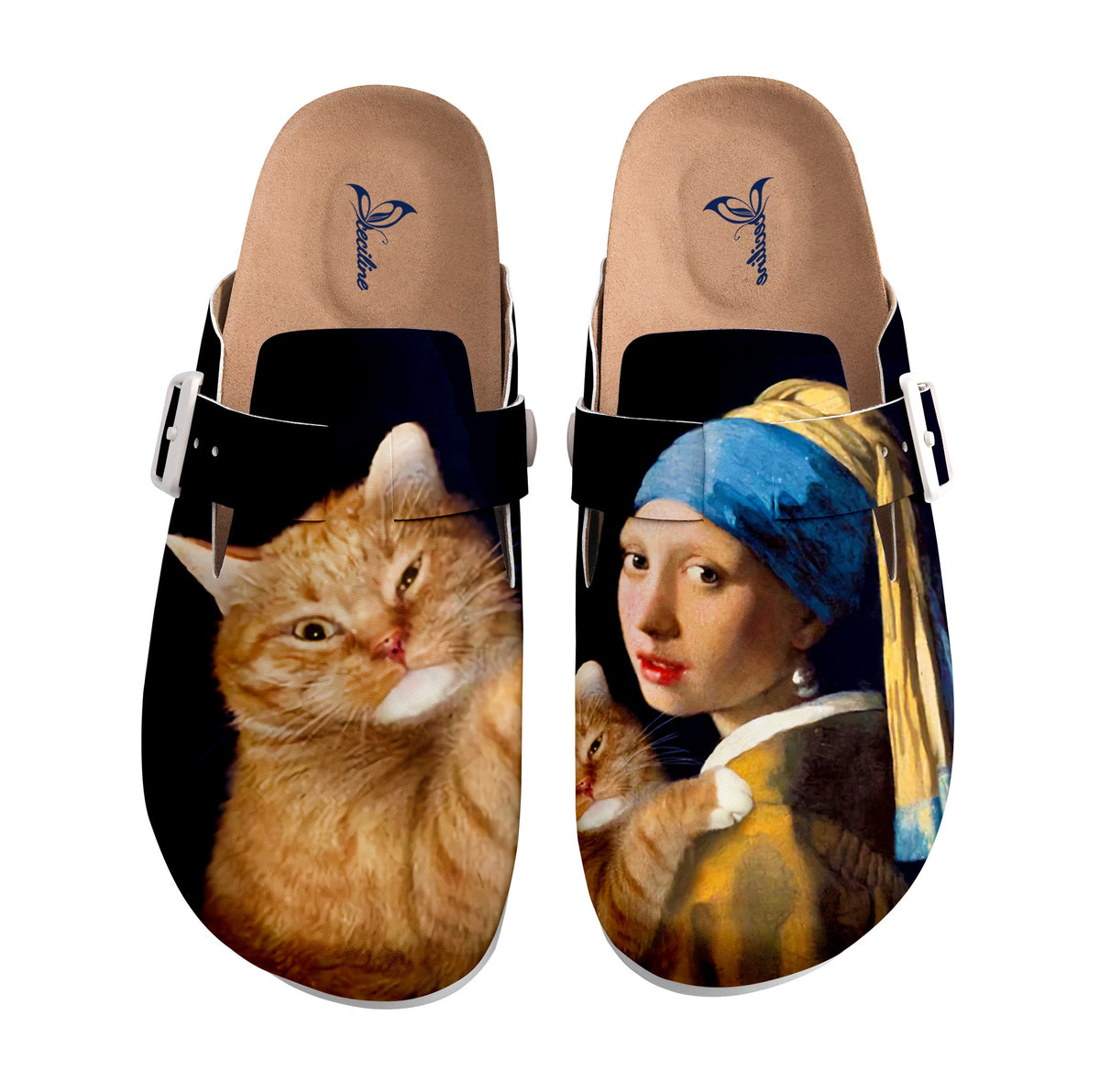 Girl and Cat
