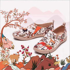 Horses in Tang Dynasty Slip-On
