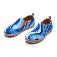 Indigo Waves Slip-On