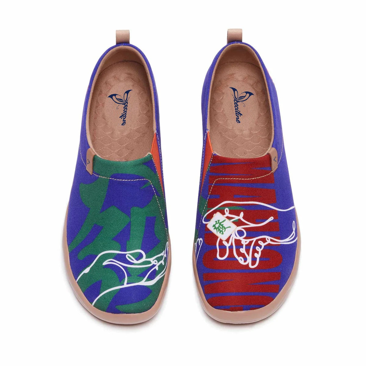 Mahjong Slip-On