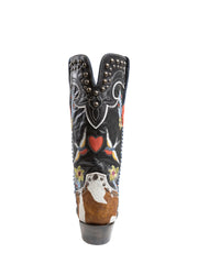 Midnight Cowboy Blue Boot