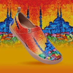 Mosque in Impression Slip-On