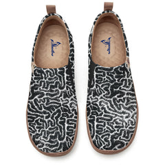 Noir Maze Slip-On