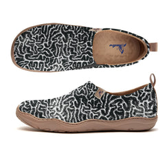 Noir Maze Slip-On