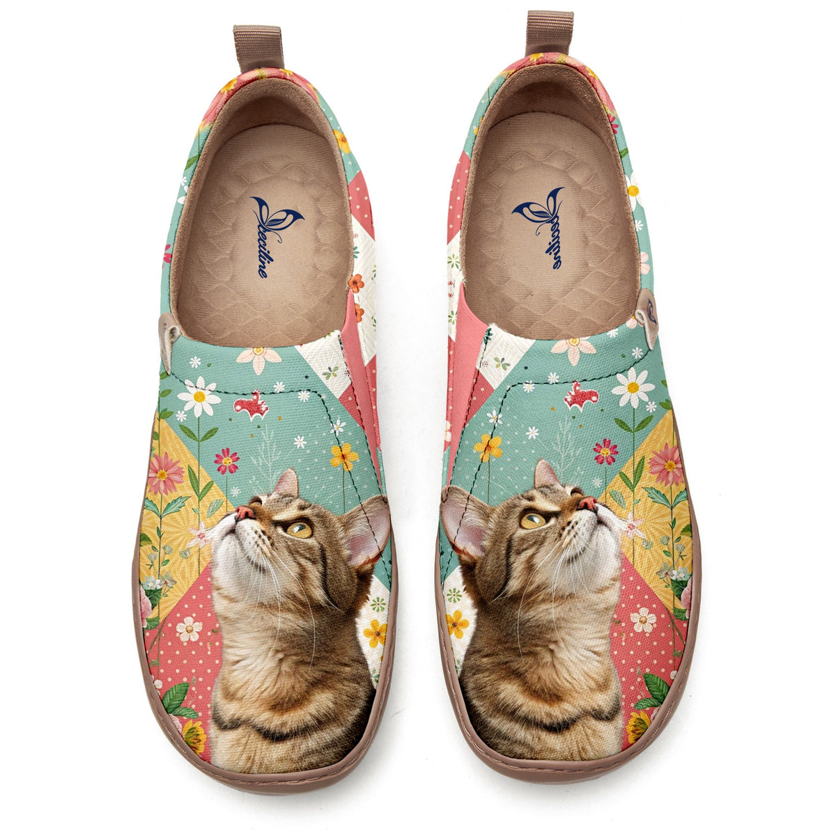 Plaid Kitten Slip-On