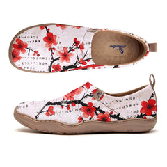 Poetic Plum Blossom  Slip-On