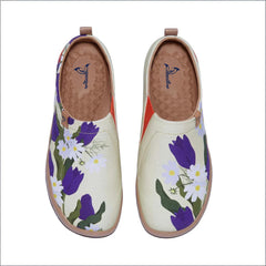 Purple Tulips Slip-On