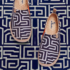 Thread of Maze Slip-On