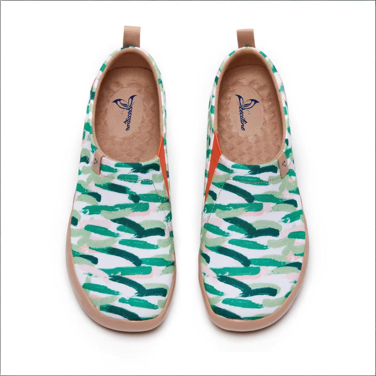 Van Gogh Wheatfield with Cypresses V2 Slip-On