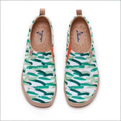Van Gogh Wheatfield with Cypresses V2 Slip-On