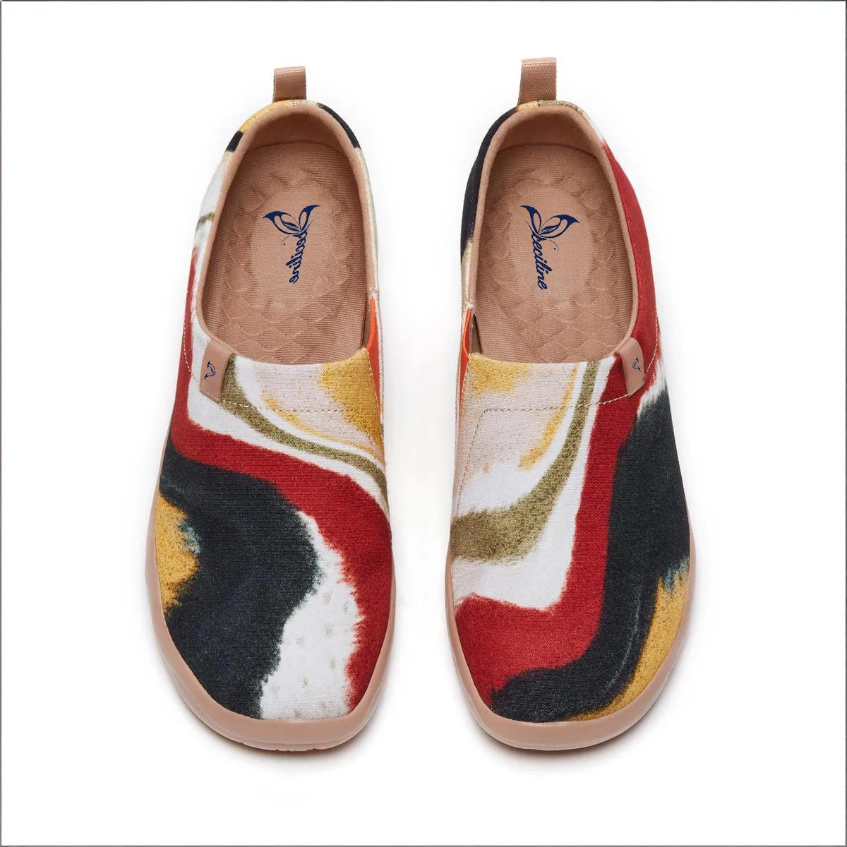 Wavy Coastline Slip-On